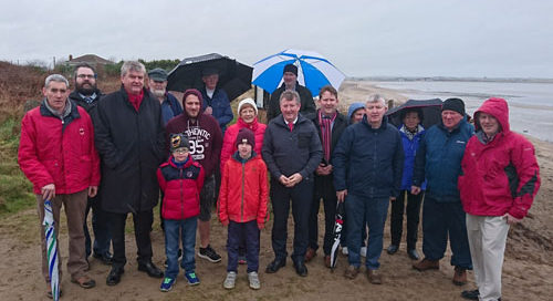 Minister Canney visits Portrane