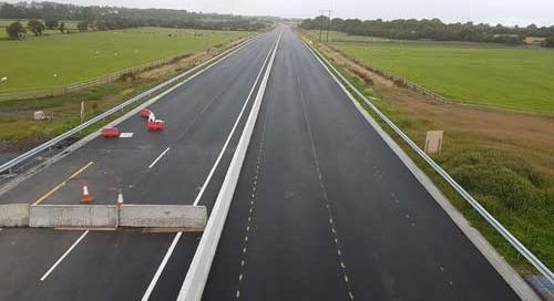 early opening of M17 / M18 motorway