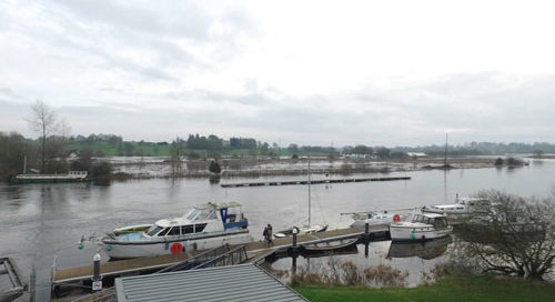 Portumna flood works