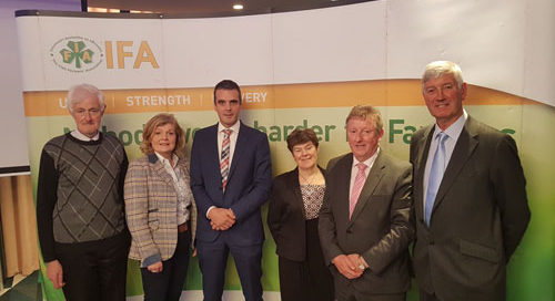 Sean Canney concerned over Beef prices at IFA briefing.