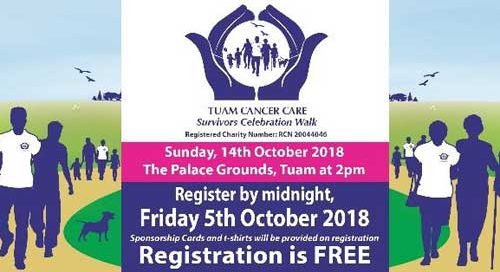 Tuam Cancer Care survivors walk 2018