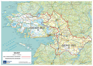 Galway East constituency map