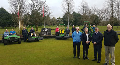 NEW EQUIPMENT FOR TUAM GOLF CLUB