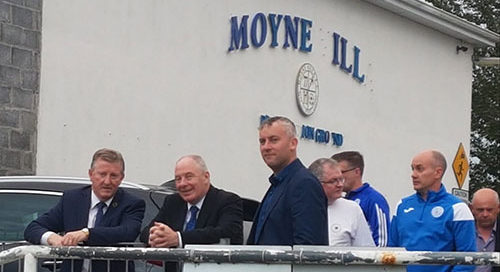 Leader Funding for Moyne Villa F.C. Headford