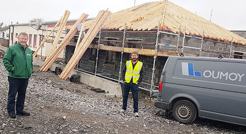 Sylane National School extension and All-Weather facility progressing