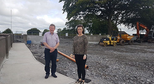 CANNEY – Development works progressing at Brownsgrove National School