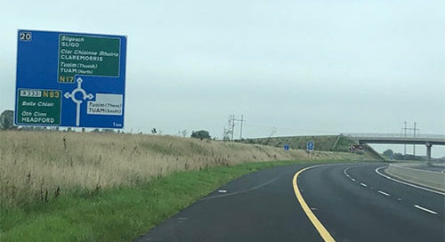 Calls for Galway County Council to use the Percent of Art Scheme to enhance the M17 / M18 Motorway