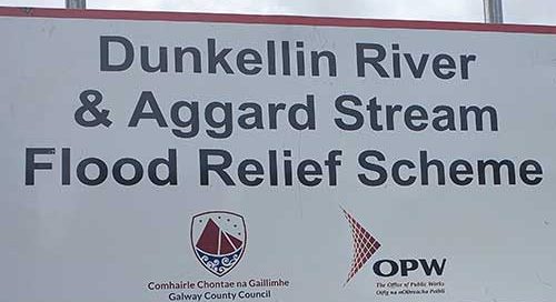 Welcomes completion of the Dunkellin Flood Relief Scheme