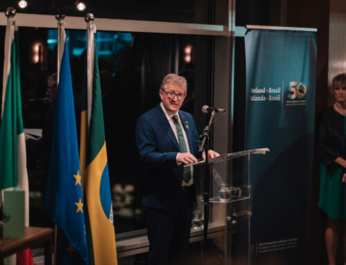 Minister Seán Canney Strengthens Ireland-Brazil Ties on St. Patrick’s Day Visit